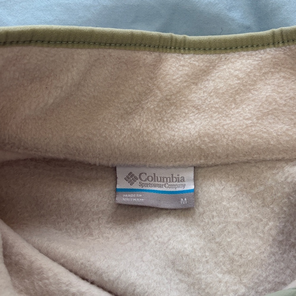 Columbia Women's Fleece Snap Neck Lot of 2 Medium Like New - Picture 7 of 7